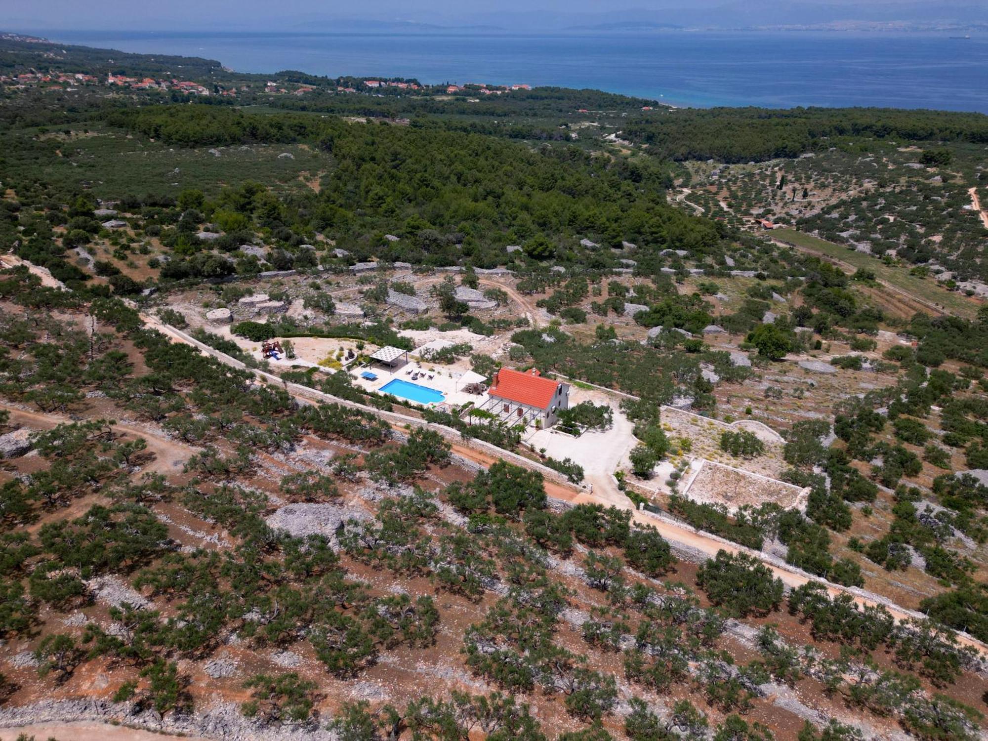 Villa Fani Supetar Exterior foto